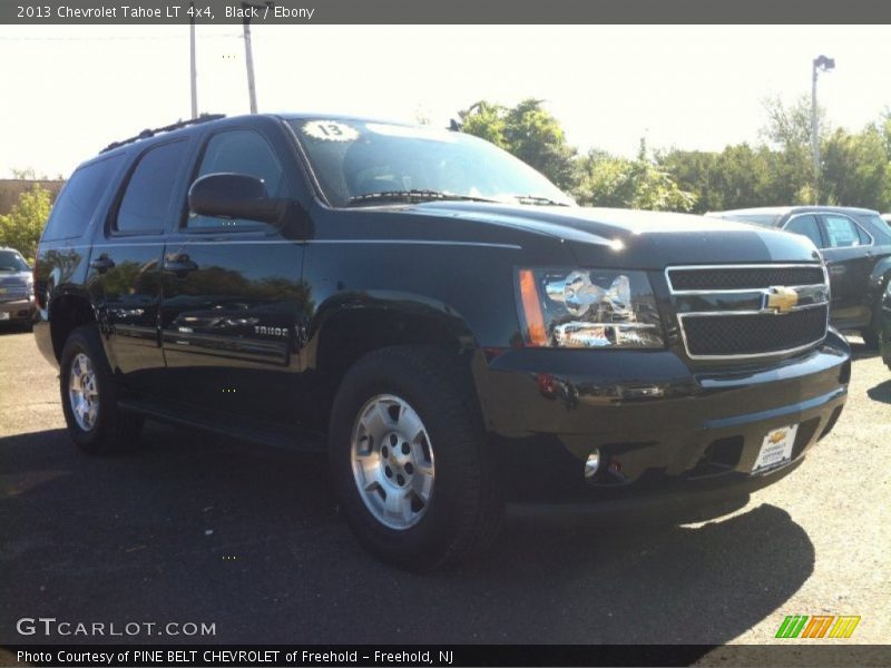 Black / Ebony 2013 Chevrolet Tahoe LT 4x4