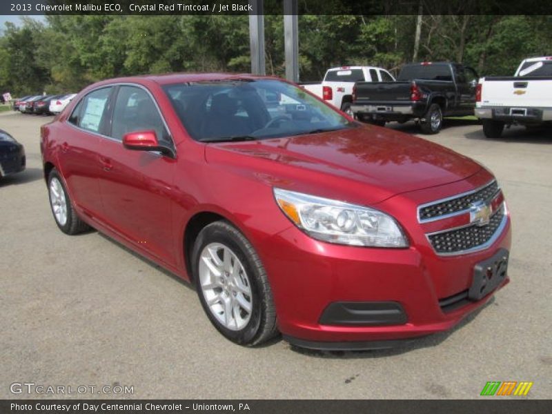 Crystal Red Tintcoat / Jet Black 2013 Chevrolet Malibu ECO