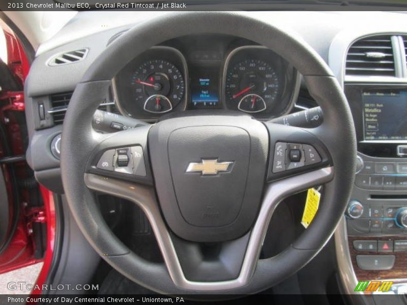 Crystal Red Tintcoat / Jet Black 2013 Chevrolet Malibu ECO