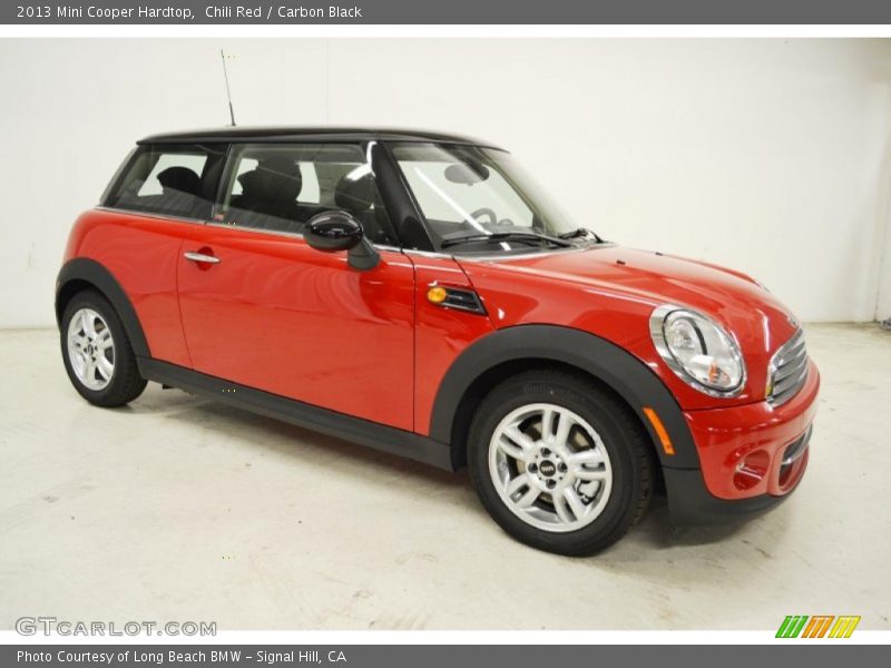 Chili Red / Carbon Black 2013 Mini Cooper Hardtop