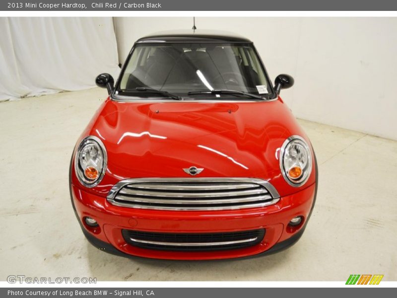 Chili Red / Carbon Black 2013 Mini Cooper Hardtop