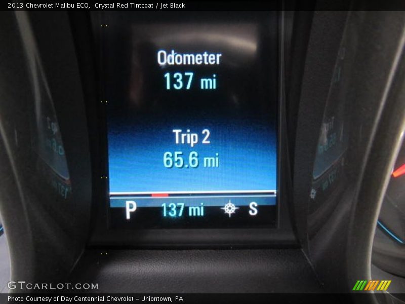 Crystal Red Tintcoat / Jet Black 2013 Chevrolet Malibu ECO