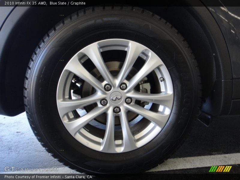 Blue Slate / Graphite 2010 Infiniti FX 35 AWD