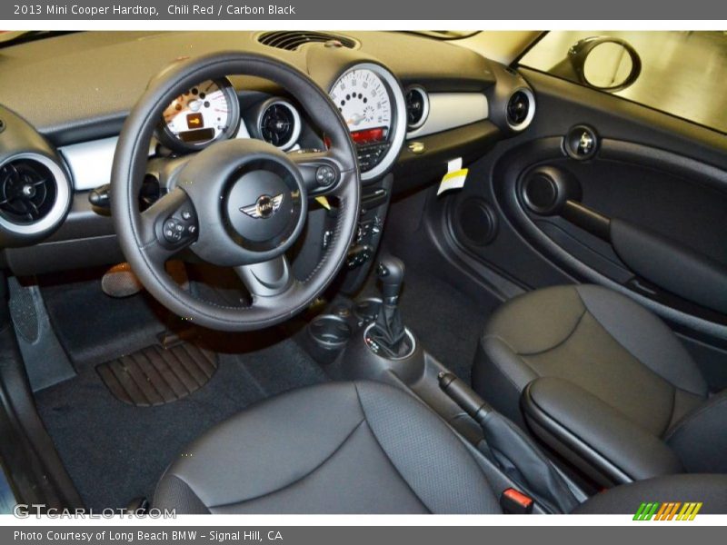 Chili Red / Carbon Black 2013 Mini Cooper Hardtop