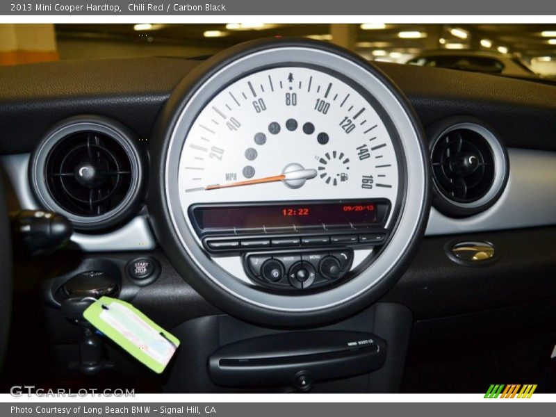 Chili Red / Carbon Black 2013 Mini Cooper Hardtop