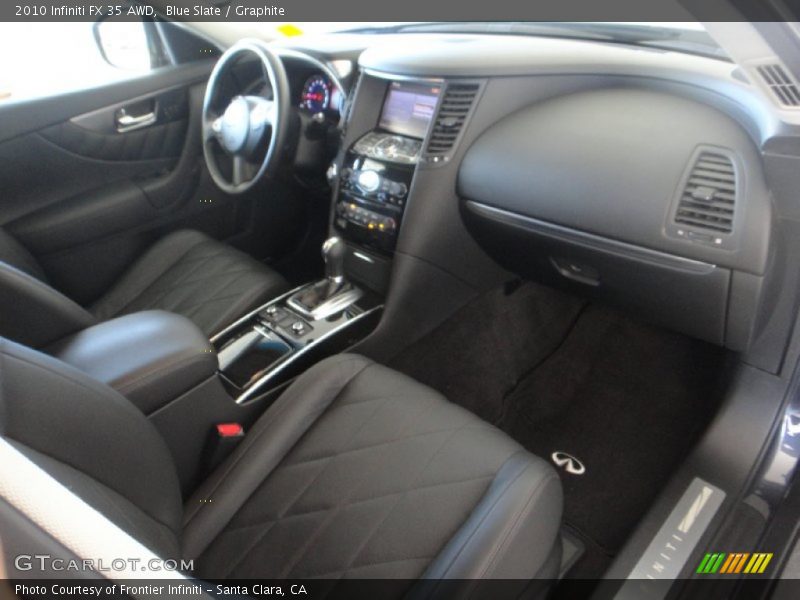 Blue Slate / Graphite 2010 Infiniti FX 35 AWD