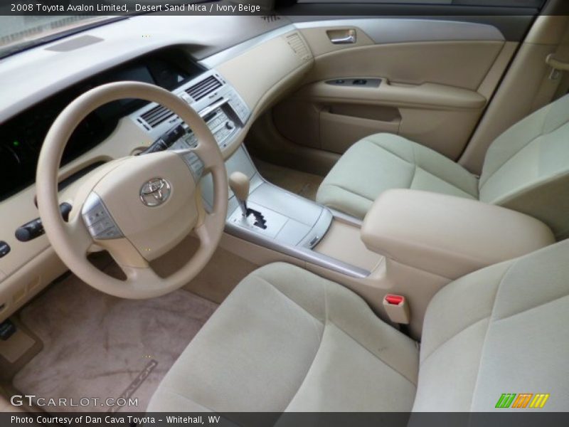 Desert Sand Mica / Ivory Beige 2008 Toyota Avalon Limited