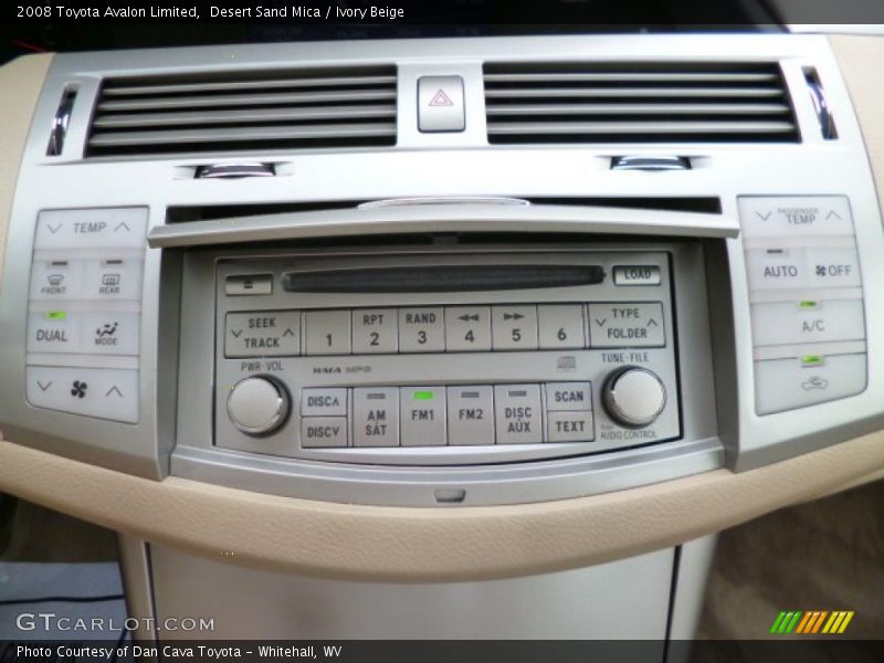 Desert Sand Mica / Ivory Beige 2008 Toyota Avalon Limited