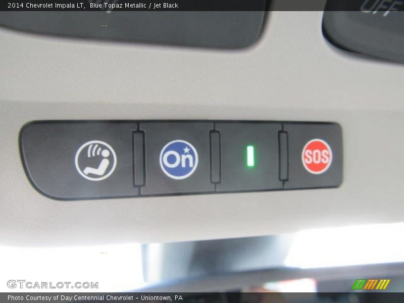 Blue Topaz Metallic / Jet Black 2014 Chevrolet Impala LT