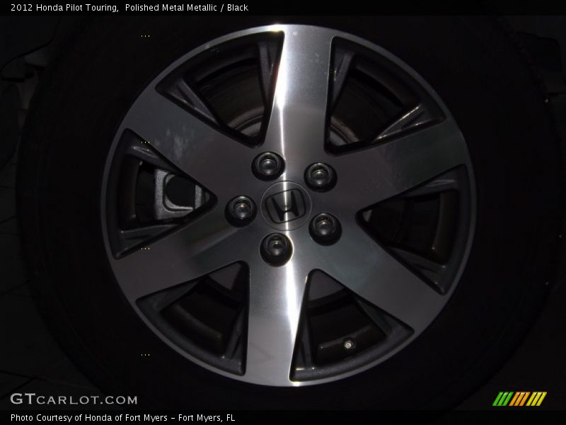Polished Metal Metallic / Black 2012 Honda Pilot Touring