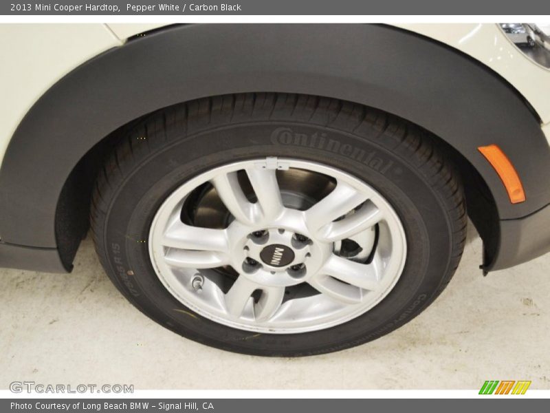 Pepper White / Carbon Black 2013 Mini Cooper Hardtop