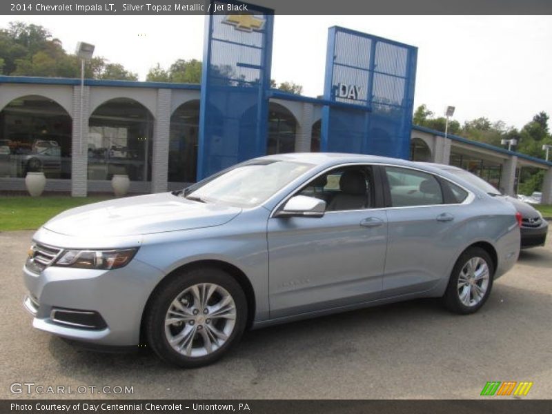 Silver Topaz Metallic / Jet Black 2014 Chevrolet Impala LT