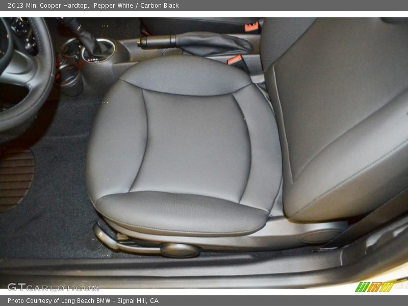 Pepper White / Carbon Black 2013 Mini Cooper Hardtop