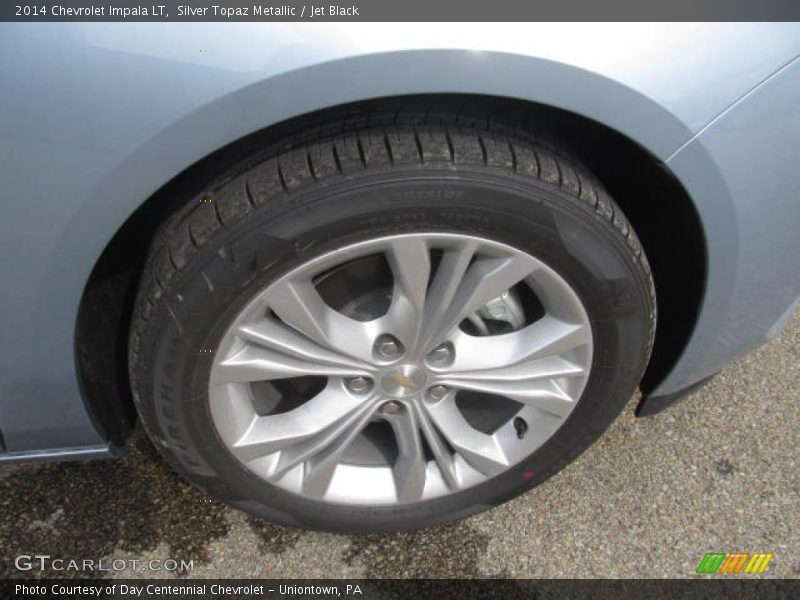Silver Topaz Metallic / Jet Black 2014 Chevrolet Impala LT