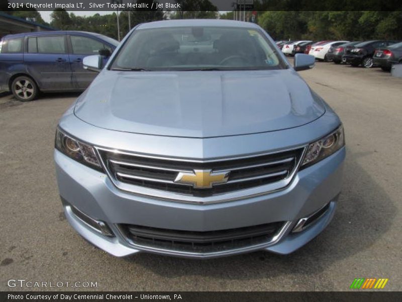 Silver Topaz Metallic / Jet Black 2014 Chevrolet Impala LT