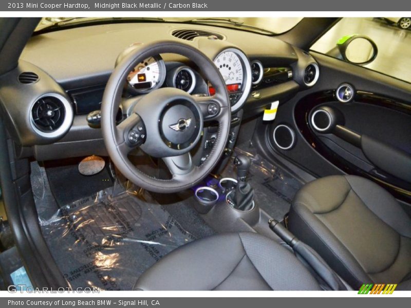 Midnight Black Metallic / Carbon Black 2013 Mini Cooper Hardtop