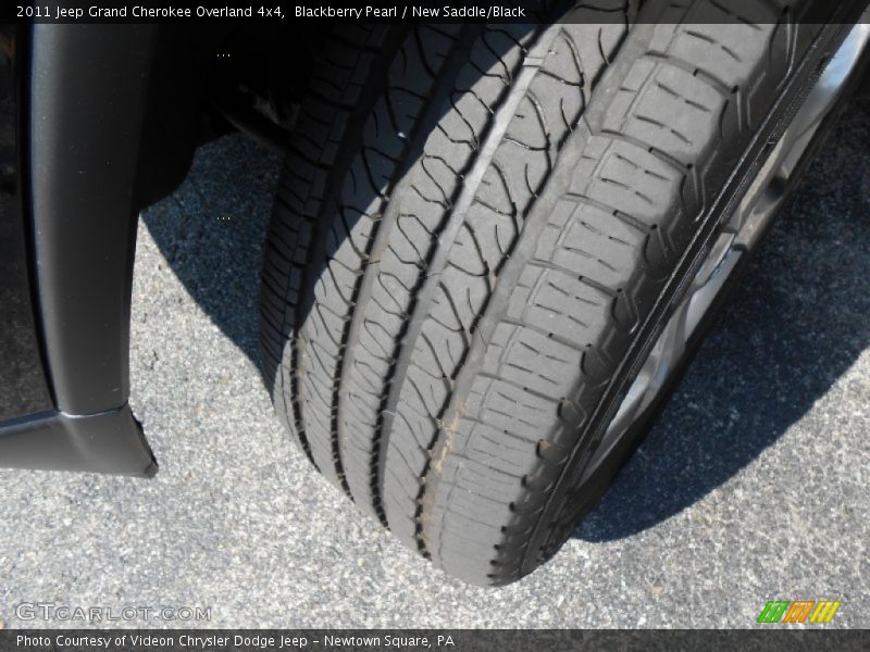 Blackberry Pearl / New Saddle/Black 2011 Jeep Grand Cherokee Overland 4x4