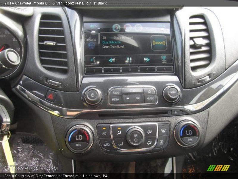 Silver Topaz Metallic / Jet Black 2014 Chevrolet Impala LT
