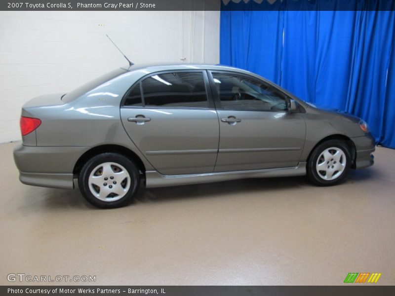 Phantom Gray Pearl / Stone 2007 Toyota Corolla S