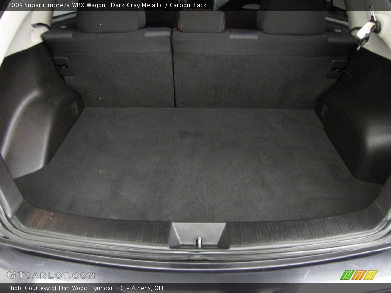 Dark Gray Metallic / Carbon Black 2009 Subaru Impreza WRX Wagon