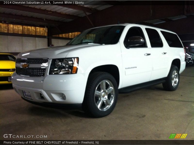 Summit White / Ebony 2014 Chevrolet Suburban LS 4x4