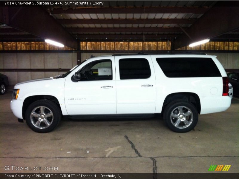 Summit White / Ebony 2014 Chevrolet Suburban LS 4x4