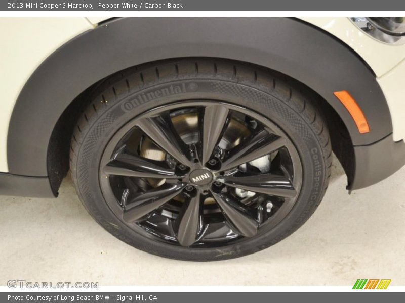 Pepper White / Carbon Black 2013 Mini Cooper S Hardtop
