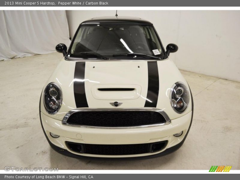 Pepper White / Carbon Black 2013 Mini Cooper S Hardtop