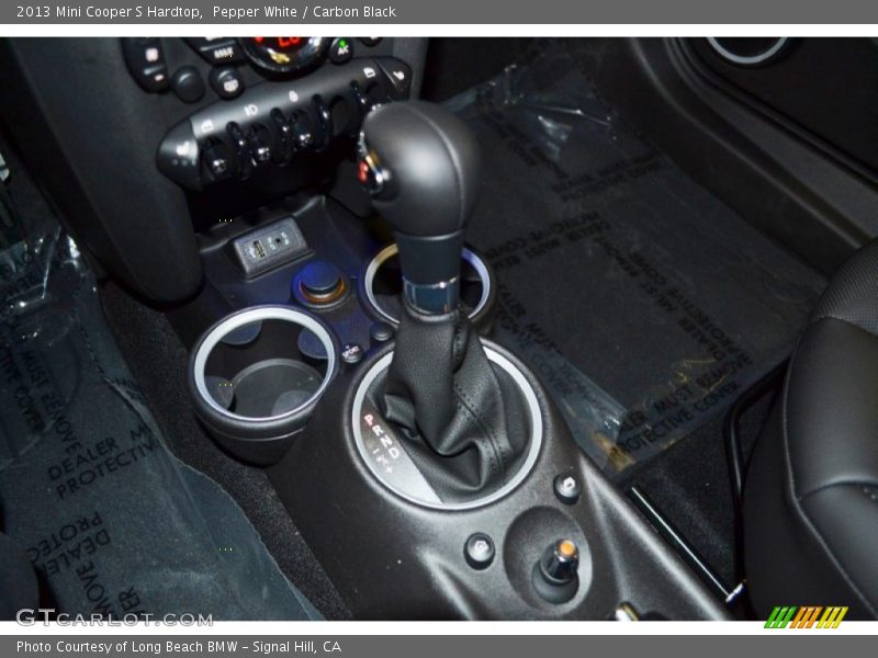 Pepper White / Carbon Black 2013 Mini Cooper S Hardtop