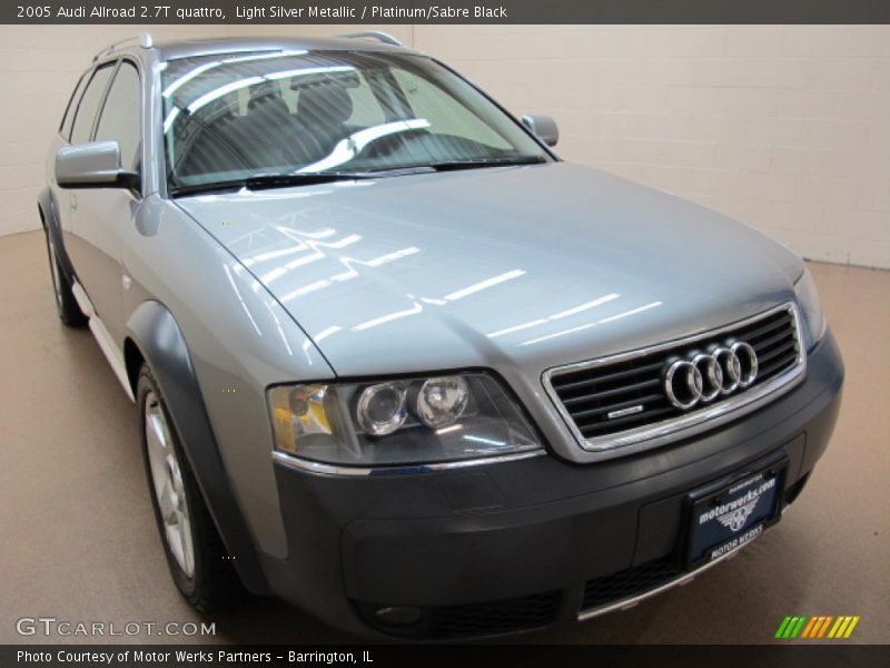 Light Silver Metallic / Platinum/Sabre Black 2005 Audi Allroad 2.7T quattro