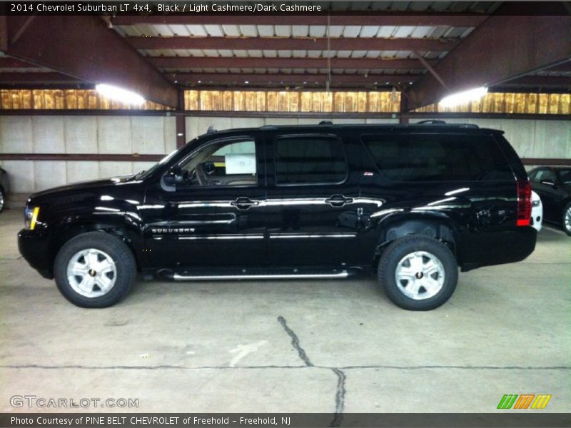 Black / Light Cashmere/Dark Cashmere 2014 Chevrolet Suburban LT 4x4