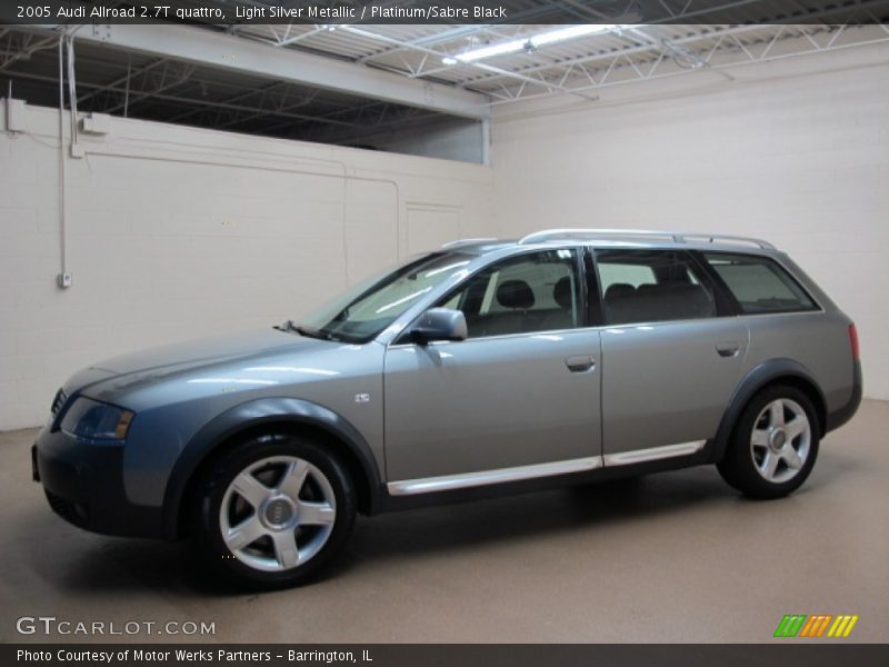 Light Silver Metallic / Platinum/Sabre Black 2005 Audi Allroad 2.7T quattro