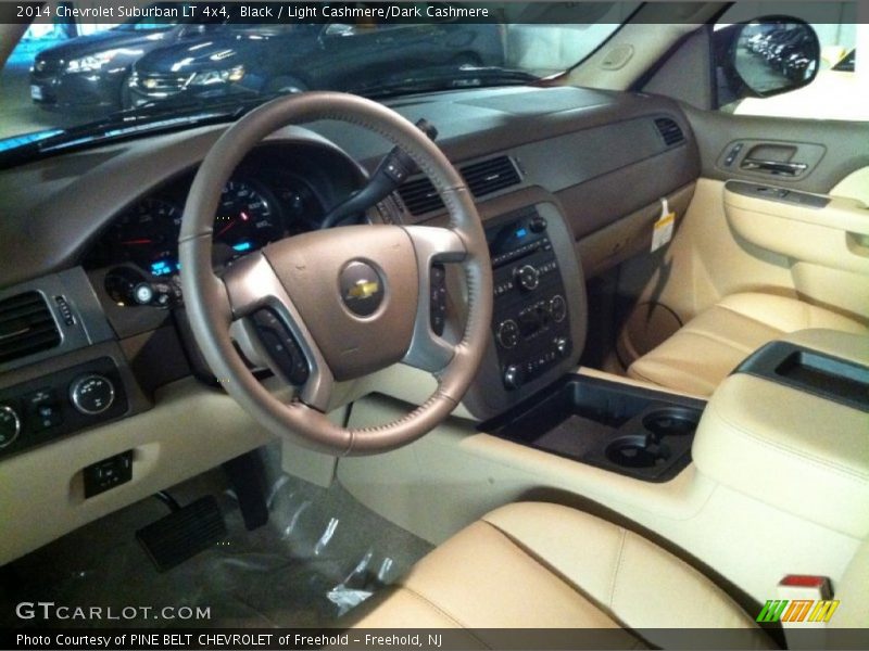 Black / Light Cashmere/Dark Cashmere 2014 Chevrolet Suburban LT 4x4