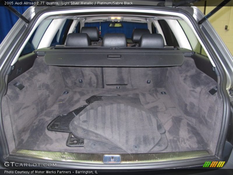 Light Silver Metallic / Platinum/Sabre Black 2005 Audi Allroad 2.7T quattro