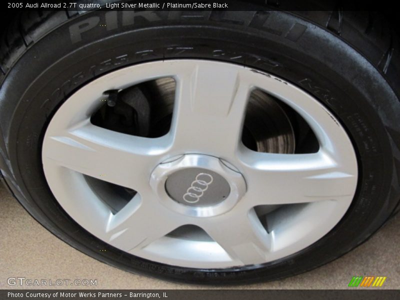 Light Silver Metallic / Platinum/Sabre Black 2005 Audi Allroad 2.7T quattro