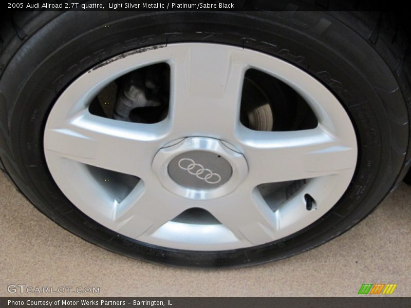 Light Silver Metallic / Platinum/Sabre Black 2005 Audi Allroad 2.7T quattro