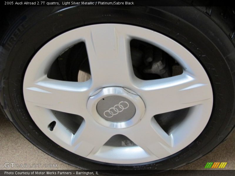 Light Silver Metallic / Platinum/Sabre Black 2005 Audi Allroad 2.7T quattro