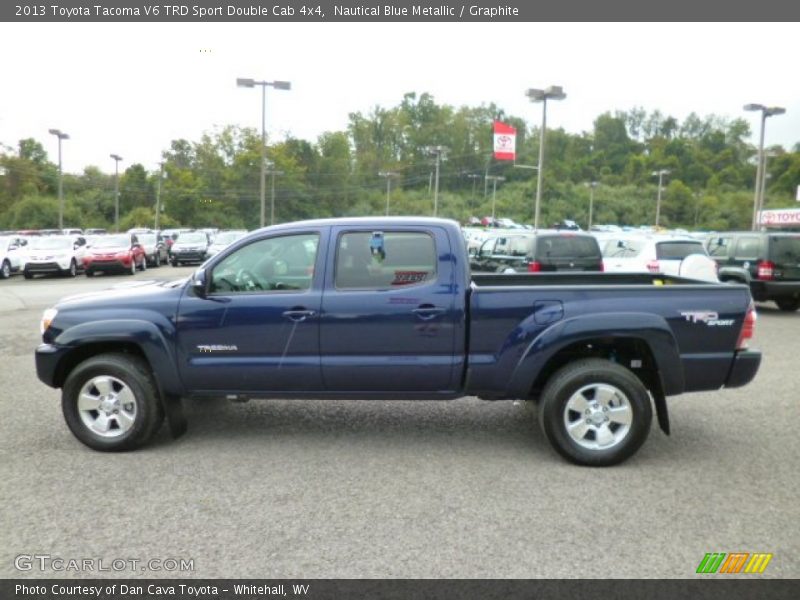 Nautical Blue Metallic / Graphite 2013 Toyota Tacoma V6 TRD Sport Double Cab 4x4
