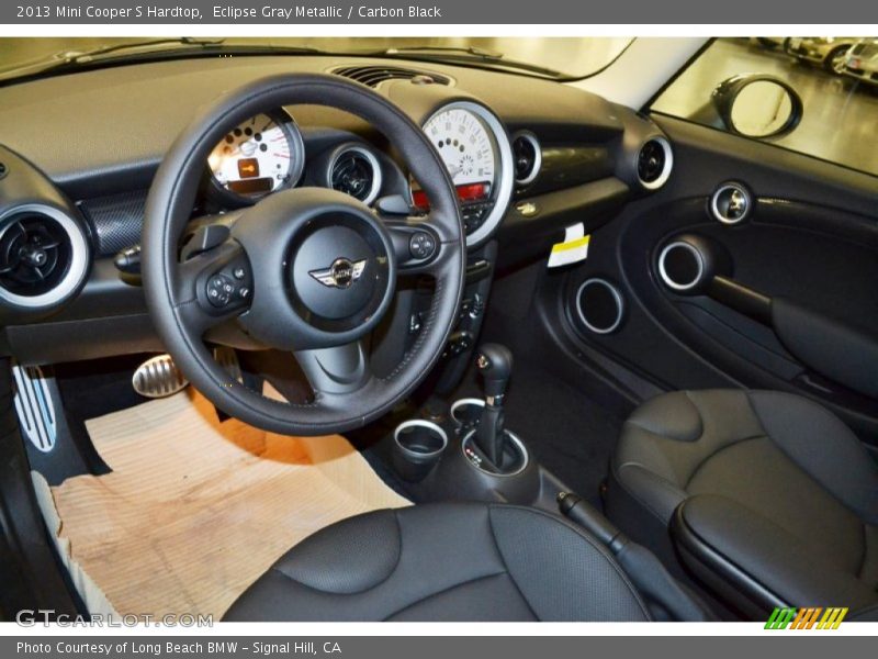 Eclipse Gray Metallic / Carbon Black 2013 Mini Cooper S Hardtop
