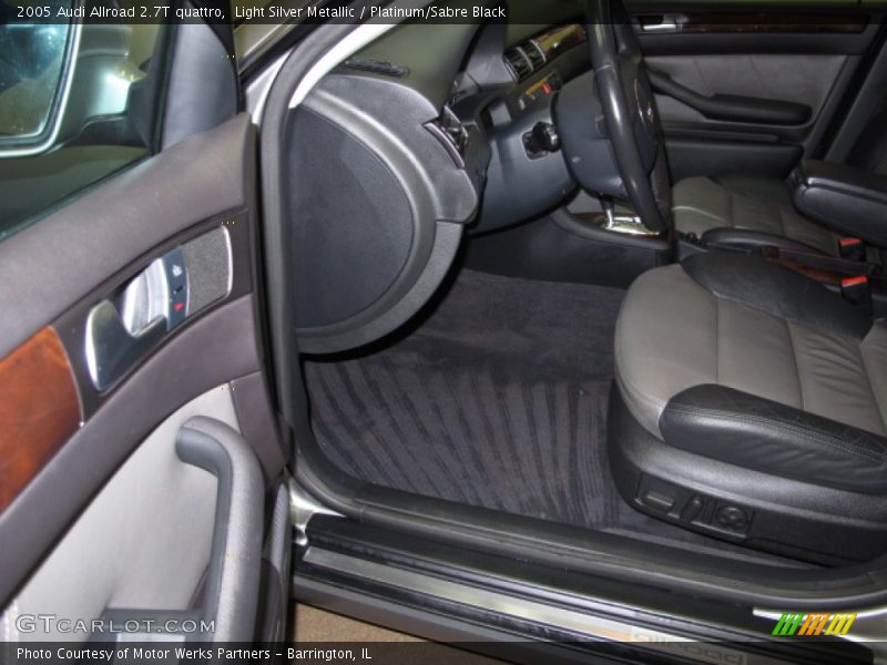 Light Silver Metallic / Platinum/Sabre Black 2005 Audi Allroad 2.7T quattro