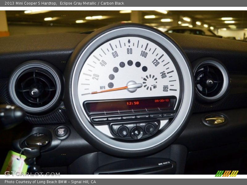 Eclipse Gray Metallic / Carbon Black 2013 Mini Cooper S Hardtop