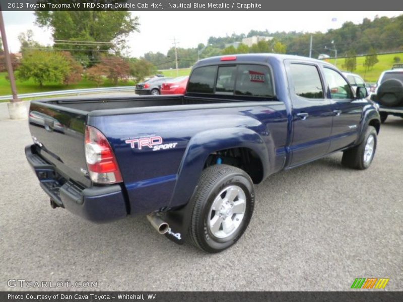 Nautical Blue Metallic / Graphite 2013 Toyota Tacoma V6 TRD Sport Double Cab 4x4