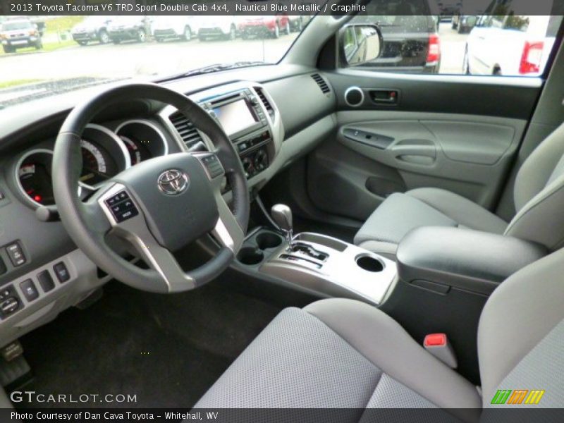 Nautical Blue Metallic / Graphite 2013 Toyota Tacoma V6 TRD Sport Double Cab 4x4