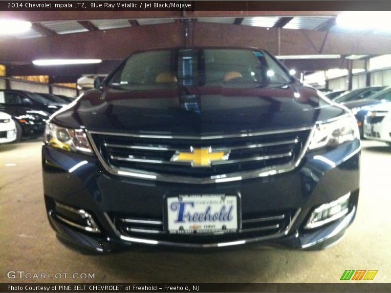 Blue Ray Metallic / Jet Black/Mojave 2014 Chevrolet Impala LTZ