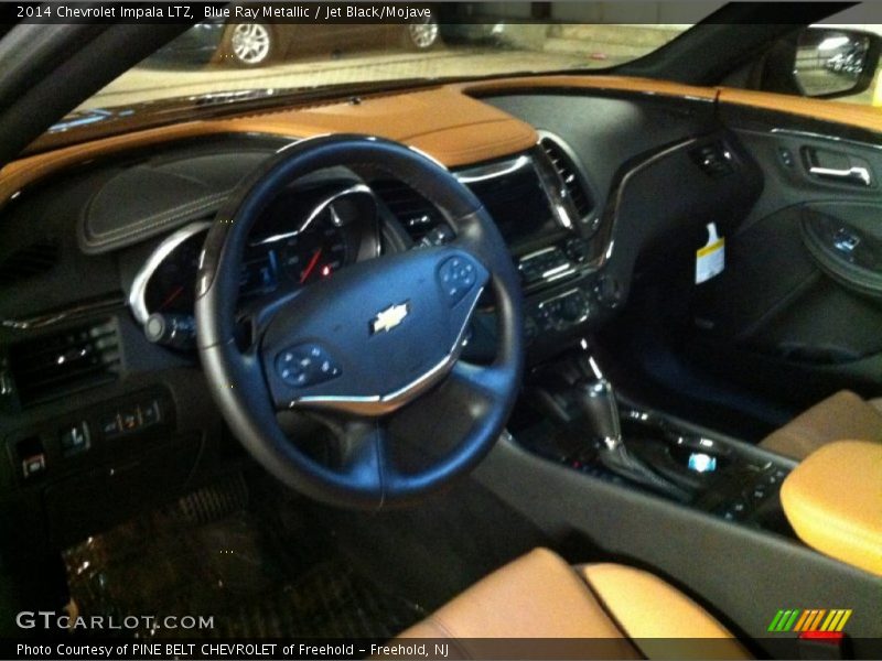 Blue Ray Metallic / Jet Black/Mojave 2014 Chevrolet Impala LTZ