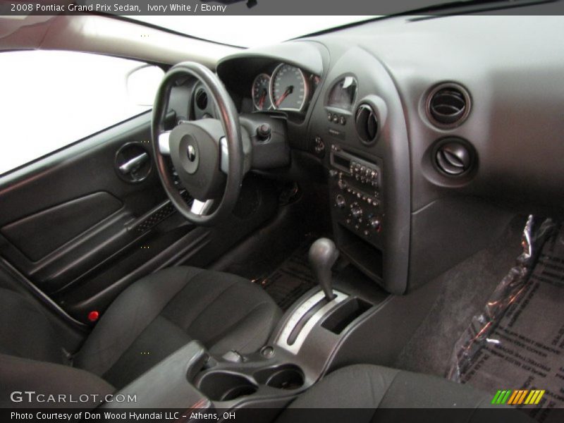 Ivory White / Ebony 2008 Pontiac Grand Prix Sedan