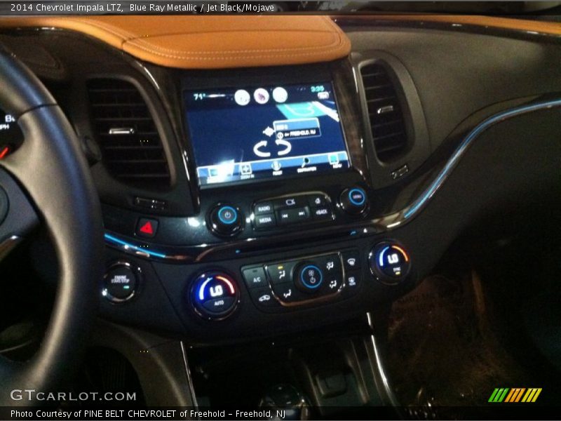 Blue Ray Metallic / Jet Black/Mojave 2014 Chevrolet Impala LTZ