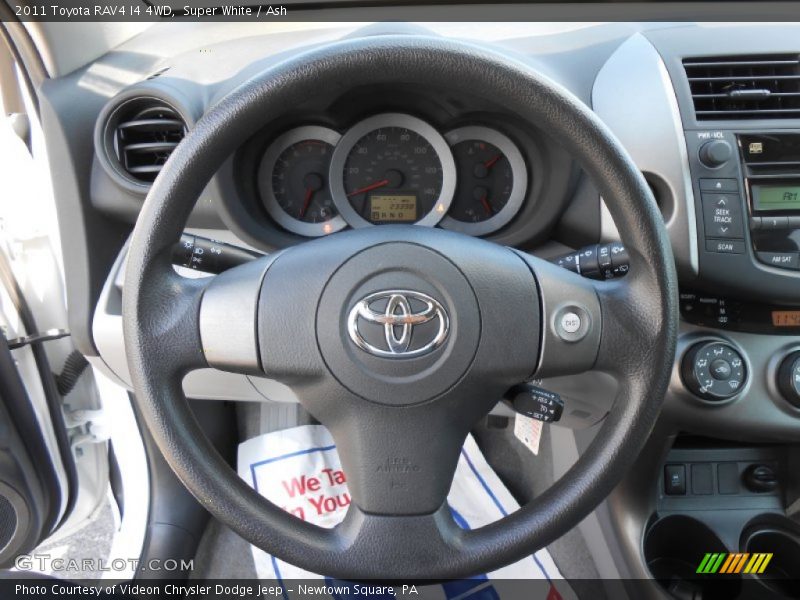Super White / Ash 2011 Toyota RAV4 I4 4WD