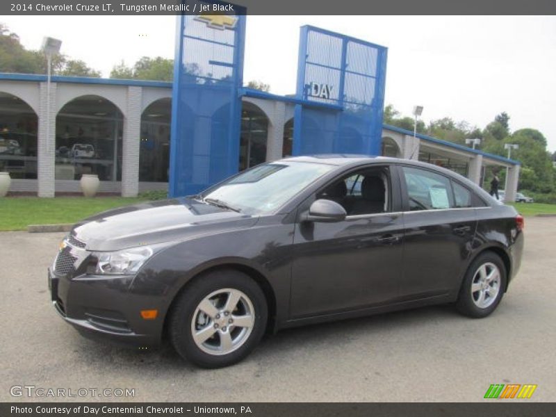 Tungsten Metallic / Jet Black 2014 Chevrolet Cruze LT