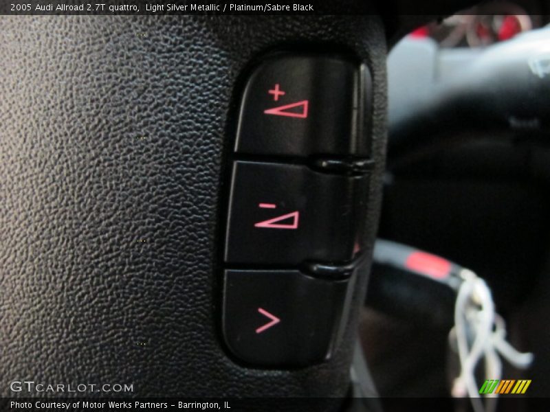 Light Silver Metallic / Platinum/Sabre Black 2005 Audi Allroad 2.7T quattro